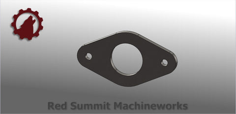 2 Bolt Tube Flange Designed to Spec.