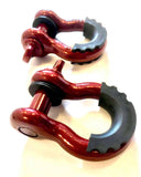 Off-road D-ring Shackles for Jeep JK, Jeep JL, Jeep JT Gladiator, Jeep CJ (Any Jeep or Off-road Rig)