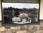 56 Ford Pickup Truck Metal Wall Art - Personalizable