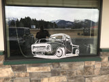 56 Ford Pickup Truck Metal Wall Art - Personalizable