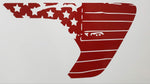 Jeep JL/Jeep JT Reflective Tattered Flag Fender Vent Decal