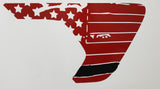 Jeep JL/Jeep JT 2 Color Reflective Tattered Flag Fender Vent Decal