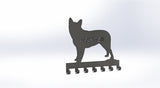 Cattle Dog "Walk Me" Leash Hanger